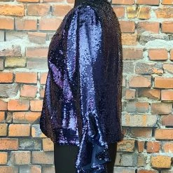 Alberto Makali Ruffle Embellished Jacket TIFFIANY'S CLOSET