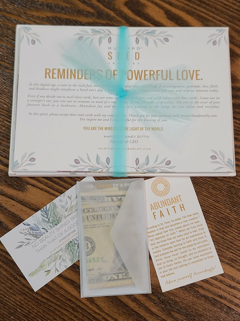 New ๐ Mustard Seed Jewelry Cross Ring โค๏ธ 4 Mustard Seed Jewelry Cross Ring