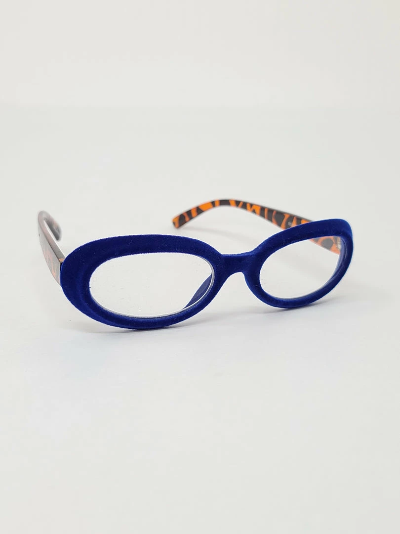 Outlet ❤️ The Sparkling Spur Readers For Readers/Sun Glasses Jazzy Blue Velvet (4063) 👏 3 The Sparkling Spur Readers For Readers/Sun Glasses Jazzy Blue Velvet (4063)