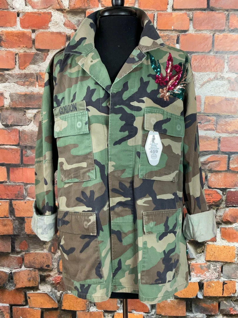Brand new 🥰 Josie Bruno Original Sequined Camo Jacket New Arrivals ⭐ 11 Josie Bruno Original Sequined Camo Jacket New Arrivals