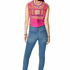 Double D Ranch - Folk Foray Collection Vests Festival Of Colors Vest