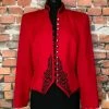 Hairston Roberson Hairston Blazer With Black Embroidery