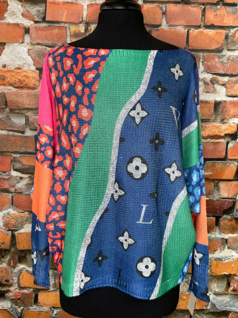 Outlet π₯° The Sparkling Spur Cheetah Green/Blue Sweater New Arrivals β 3 The Sparkling Spur Cheetah Green/Blue Sweater New Arrivals