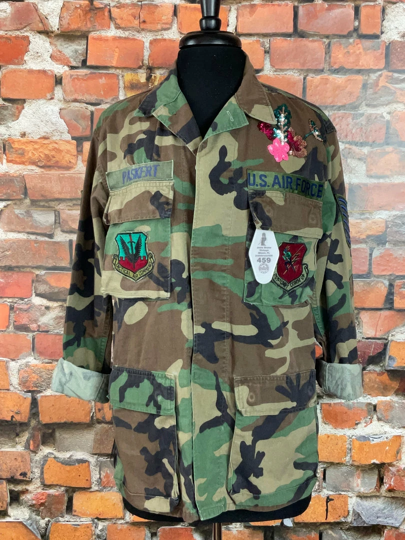 Brand new 🥰 Josie Bruno Original Sequined Camo Jacket New Arrivals ⭐ 7 Josie Bruno Original Sequined Camo Jacket New Arrivals