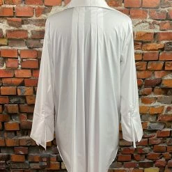 The Sparkling Spur Tops Crisp White Shirt