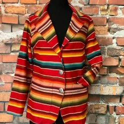 Silverado Red Serape Blazer TIFFIANY'S CLOSET