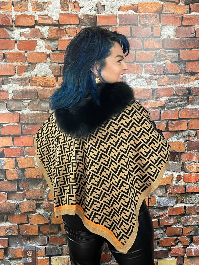 Top 10 ๐งจ Oo La La Letter Pattern Short Cape With Fox Collar New Arrivals ๐ 5 Oo La La Letter Pattern Short Cape With Fox Collar New Arrivals