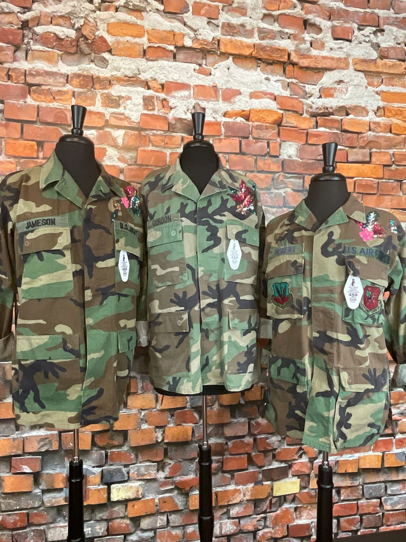Brand new 🥰 Josie Bruno Original Sequined Camo Jacket New Arrivals ⭐ 3 Josie Bruno Original Sequined Camo Jacket New Arrivals