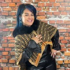 Top 10 ๐งจ Oo La La Letter Pattern Short Cape With Fox Collar New Arrivals ๐ 12 Oo La La Letter Pattern Short Cape With Fox Collar New Arrivals