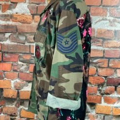 Brand new 🥰 Josie Bruno Original Sequined Camo Jacket New Arrivals ⭐ 14 Josie Bruno Original Sequined Camo Jacket New Arrivals