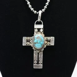 Best reviews of ✨ Kathy Sands Cross Pendent With Turquoise Stone ⭐ 8 Kathy Sands Cross Pendent With Turquoise Stone