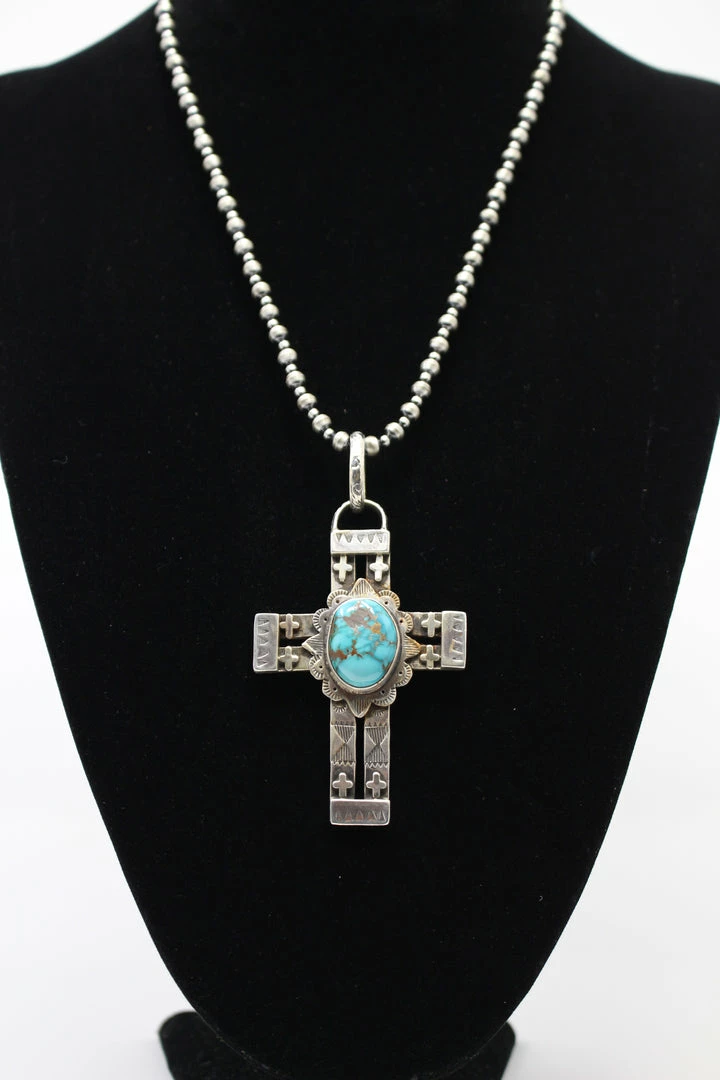 Best reviews of ✨ Kathy Sands Cross Pendent With Turquoise Stone ⭐ 3 Kathy Sands Cross Pendent With Turquoise Stone