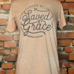 Southern Bliss Company Tops Saved By Grace Tee
