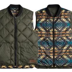 Pendleton Wild Horse Reversible Vest Men's Vests