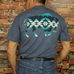 Pendleton Men's Shirts Papago Park Bison Tee