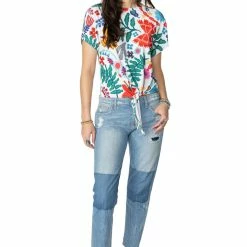 Best Sale ๐ฅ Double D Ranch Wear - Folk Foray Collection Tops Nina Tie Top ๐ 10 Double D Ranch Wear - Folk Foray Collection Tops Nina Tie Top