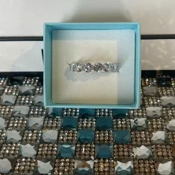 The Sparkling Spur CZ Eternity Band