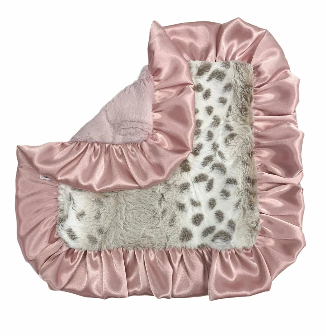 Promo 𧨠The Sparkling Spur Snowcat Dusty Pink Lovie ⨠3 The Sparkling Spur Snowcat Dusty Pink Lovie