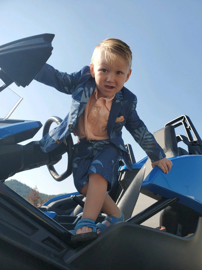 Deals ๐ฅฐ The Sparkling Spur Kids Of A King Tropical Palms Sports Jacket โ๏ธ 3 The Sparkling Spur Kids Of A King Tropical Palms Sports Jacket