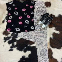 The Sparkling Spur Leopard Pants