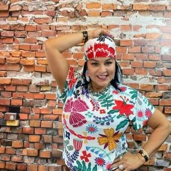 Best Sale ๐ฅ Double D Ranch Wear - Folk Foray Collection Tops Nina Tie Top ๐ 9 Double D Ranch Wear - Folk Foray Collection Tops Nina Tie Top