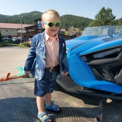 Deals ๐ฅฐ The Sparkling Spur Kids Of A King Tropical Palms Sports Jacket โ๏ธ 14 The Sparkling Spur Kids Of A King Tropical Palms Sports Jacket