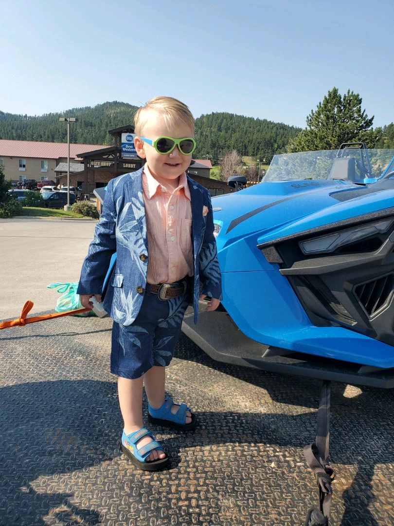 Deals ๐ฅฐ The Sparkling Spur Kids Of A King Tropical Palms Sports Jacket โ๏ธ 6 The Sparkling Spur Kids Of A King Tropical Palms Sports Jacket