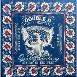 Double D Ranch - Sissy Collection Bandana Blues Scarf
