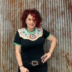 Double D Ranch Wear Weston Western Tee Tops