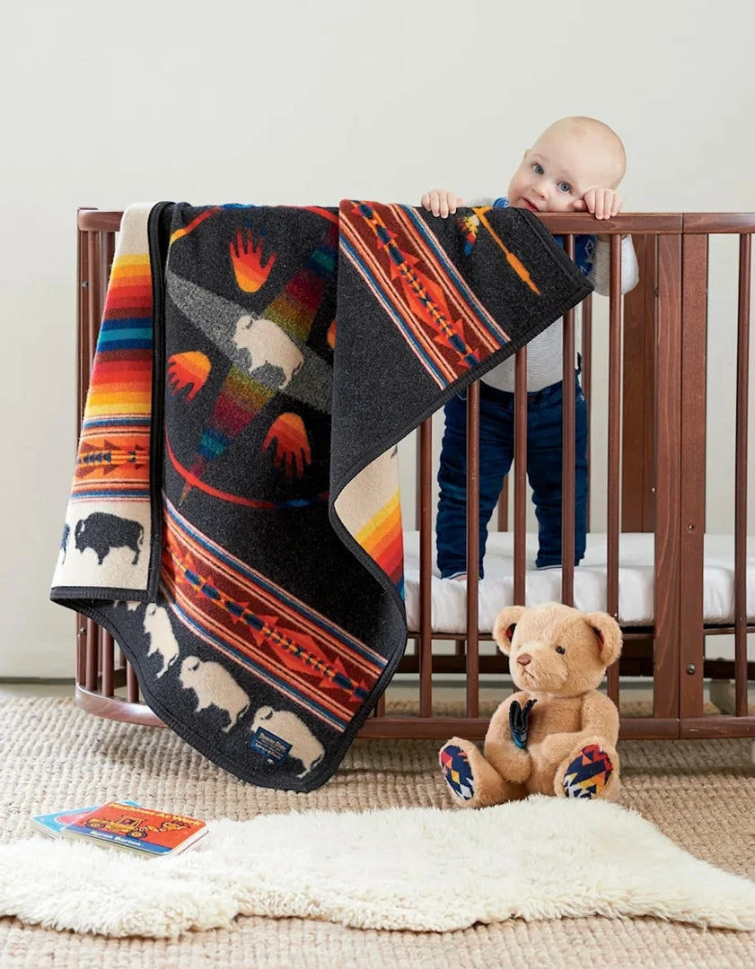 Cheap ๐ Pendleton Home Goods Big Medicine Crib Blanket โญ 3 Pendleton Home Goods Big Medicine Crib Blanket