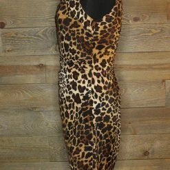 Cache Leopard Dress