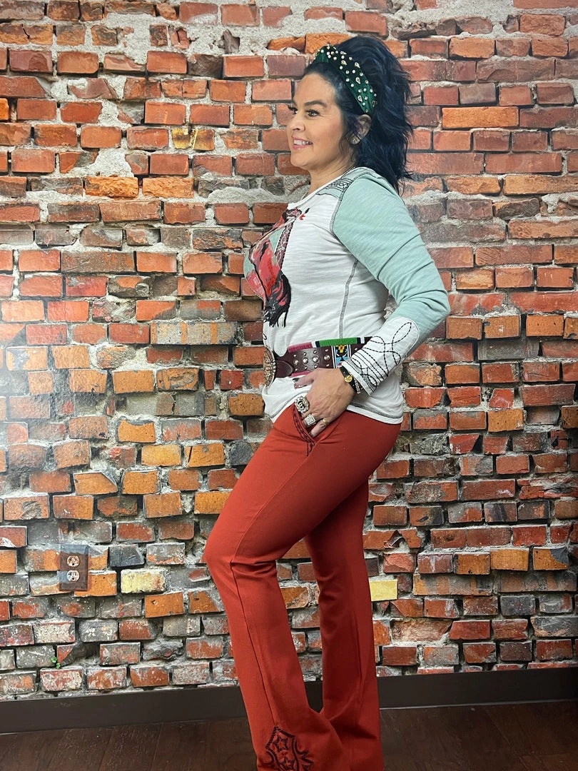 Top 10 ๐งจ Double D Ranch Wear - Wild Horses Collection Bottoms Boss Lady Pant ๐ 4 Double D Ranch Wear - Wild Horses Collection Bottoms Boss Lady Pant