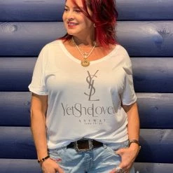 Whenwhereandwine Yet She Loved Tops