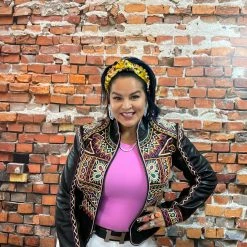 Double D Ranch - Folk Foray Collection Jackets Festival Of Colors Jacket