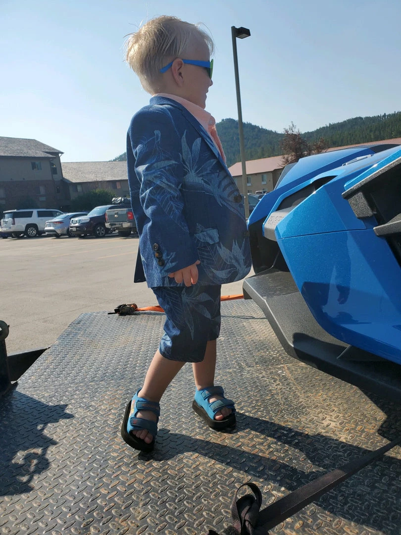 Deals ๐ฅฐ The Sparkling Spur Kids Of A King Tropical Palms Sports Jacket โ๏ธ 5 The Sparkling Spur Kids Of A King Tropical Palms Sports Jacket