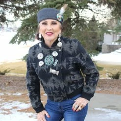 Pendleton Jackets Jacquard Bomber Jacket