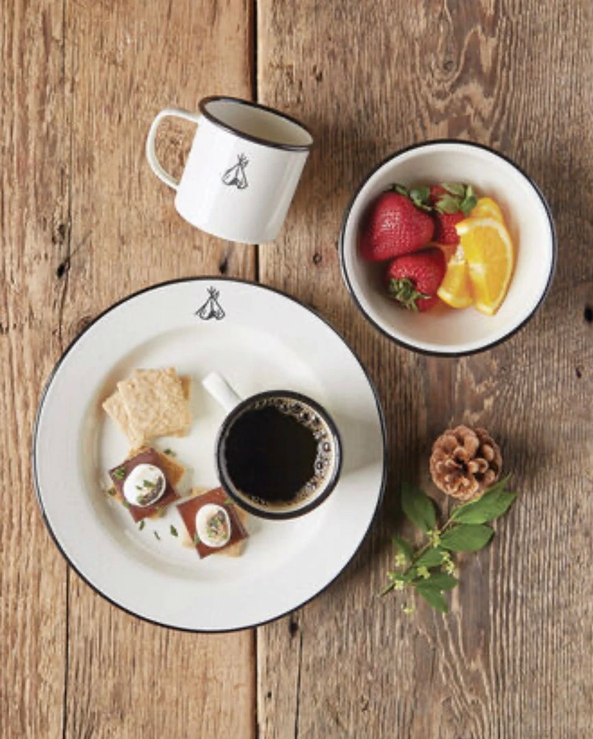 Deals ⭐ Pendleton Camp Enamelware Dishes Home Goods 😍 5 Pendleton Camp Enamelware Dishes Home Goods