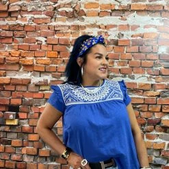 Double D Ranch Wear - Folk Foray Collection Palomita Top