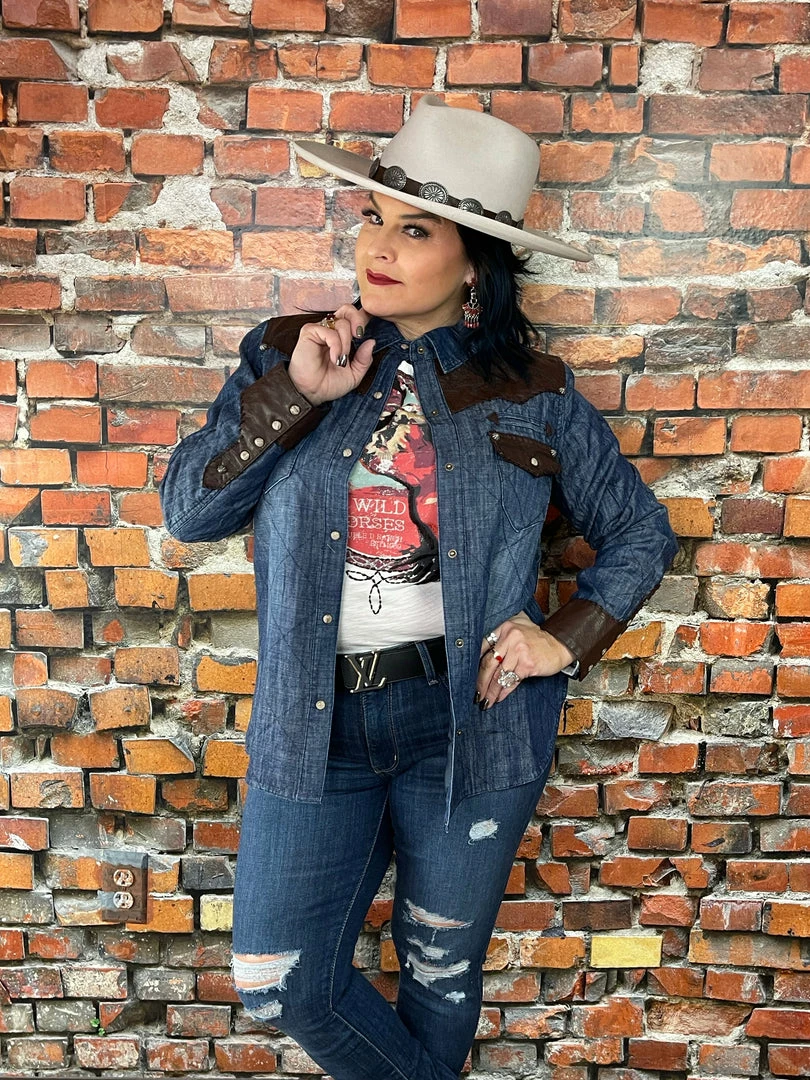 Brand new 😉 Double D Ranch Wear - Wild Horses Collection Switchback Jacket Jackets ⭐ 3 Double D Ranch Wear - Wild Horses Collection Switchback Jacket Jackets