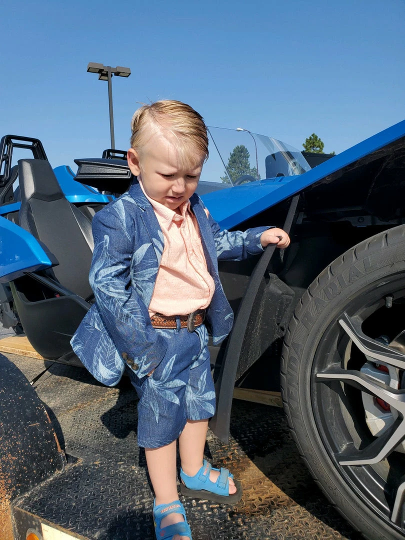 Deals ๐ฅฐ The Sparkling Spur Kids Of A King Tropical Palms Sports Jacket โ๏ธ 8 The Sparkling Spur Kids Of A King Tropical Palms Sports Jacket