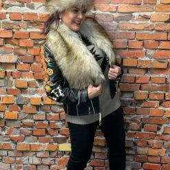 The Sparkling Spur Taupe Fox Faux Fur Russian-Style Hat