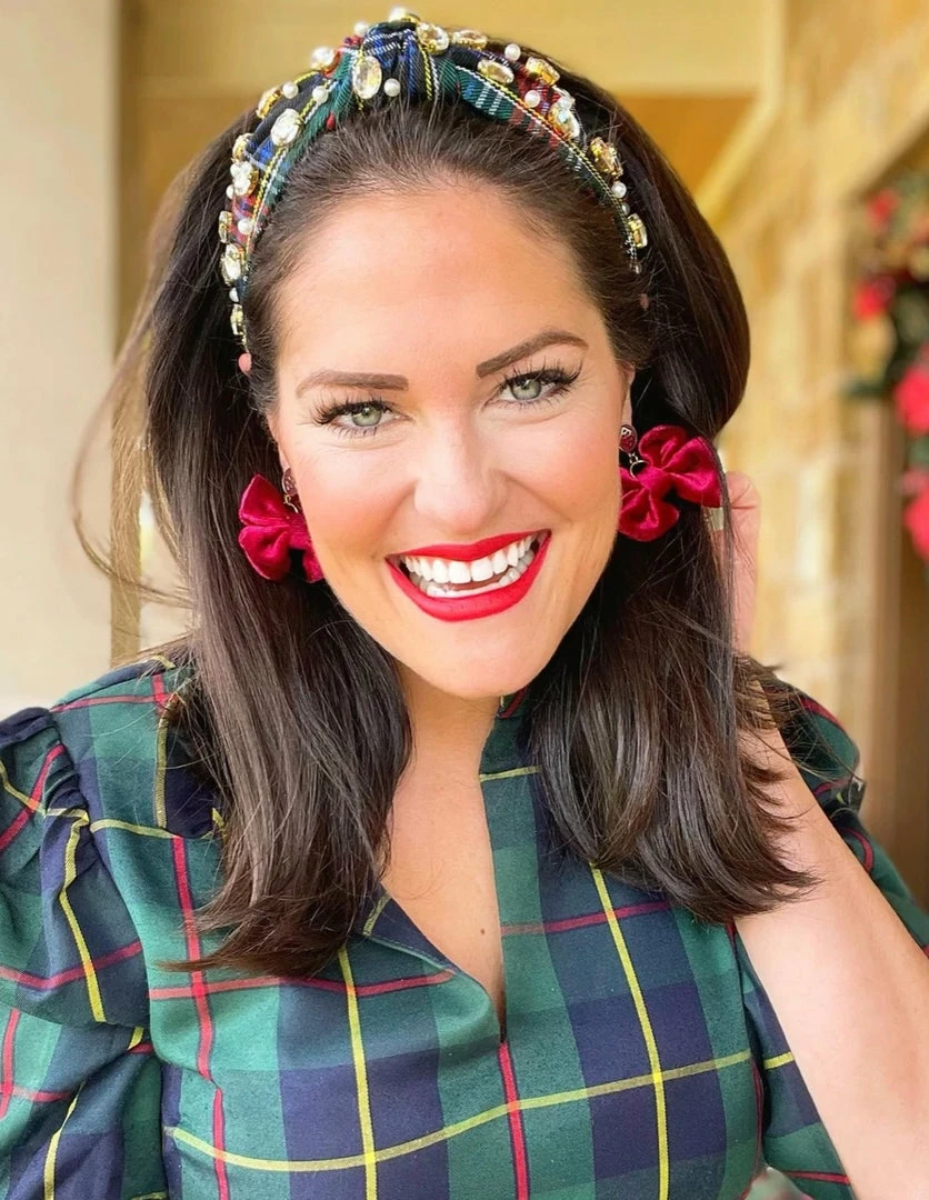 Best reviews of β€οΈ Brianna Cannon Hats/Headbands/Scarves/Gloves Navy Tartan Headband With Crystals And Pearls π 5 Brianna Cannon Hats/Headbands/Scarves/Gloves Navy Tartan Headband With Crystals And Pearls