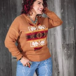 Pendleton Chief Joseph Sweater Tan