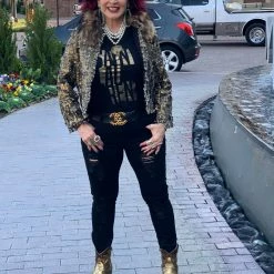 The Sparkling Spur Jackets Tweed And Sequin Jacket