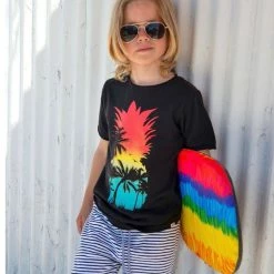 Appaman Kids Of A King Pineapple Island Graphic Tee