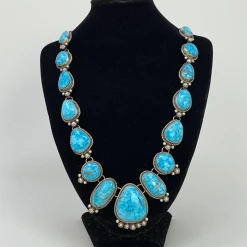 The Sparkling Spur Jewelry Kingman Turquoise Necklace